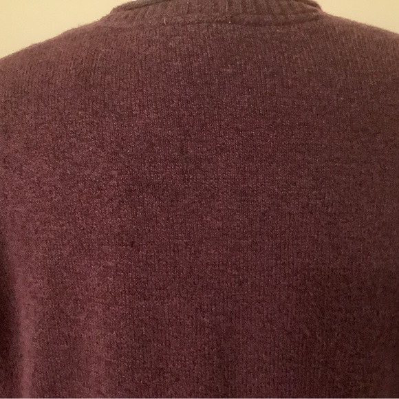 J.Jill V-neck Burgundy tunic - Picture 6 of 6